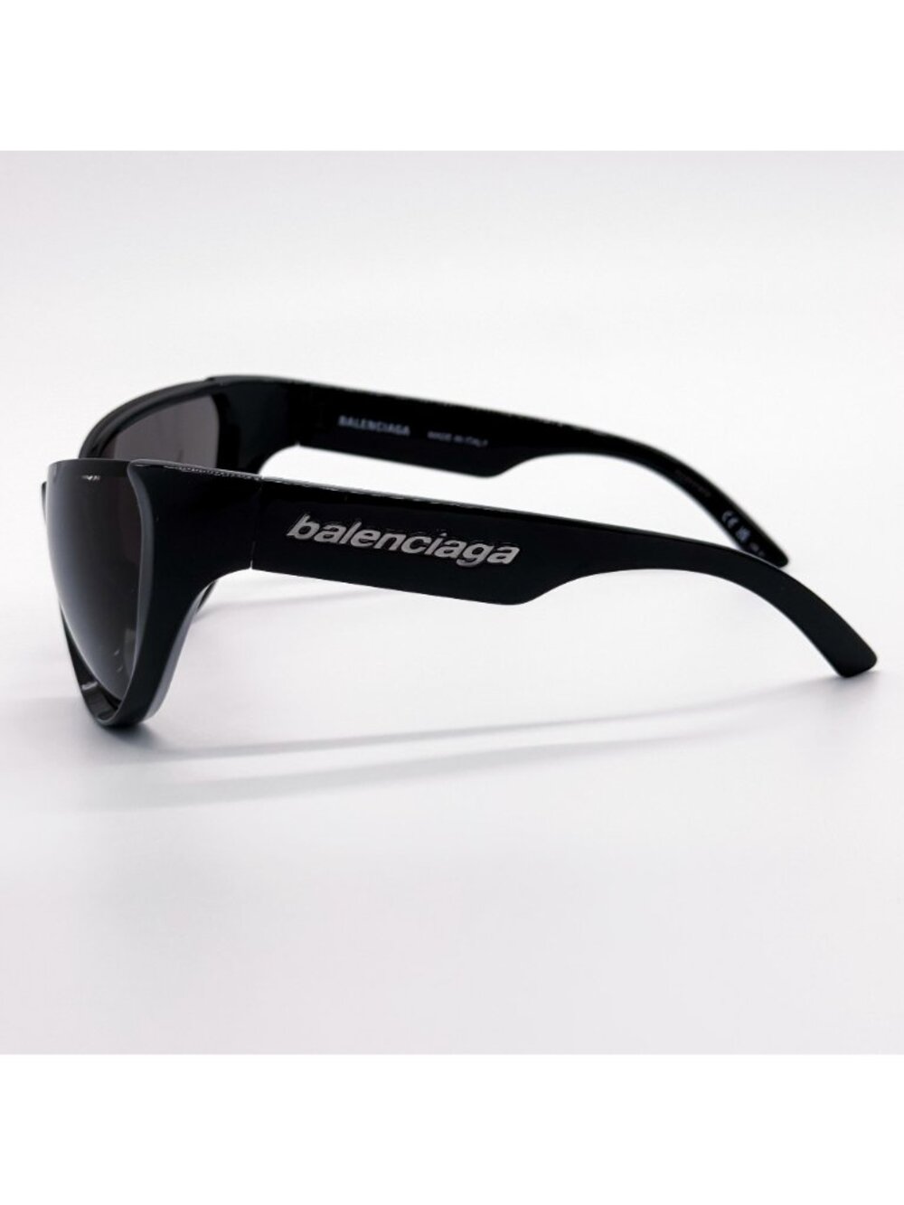 NEW BALENCIAGA BB0201S 001 SUNGLASSES BLACK OVERSIZED WOMEN EYEWEAR BALENCIAGA - Picture 6 of 10